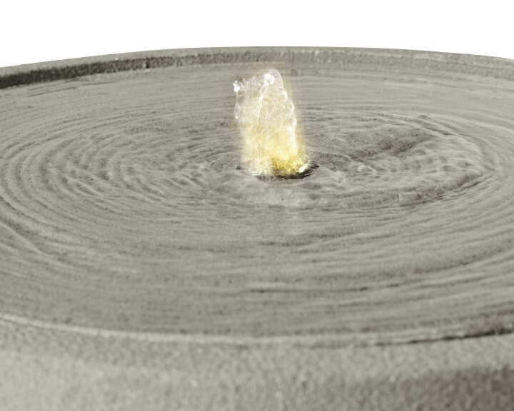 LUMINEO Springbrunnen Zylinder